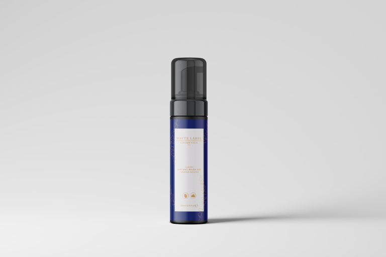 (BLACK) Blue Instant Wash off Mousse